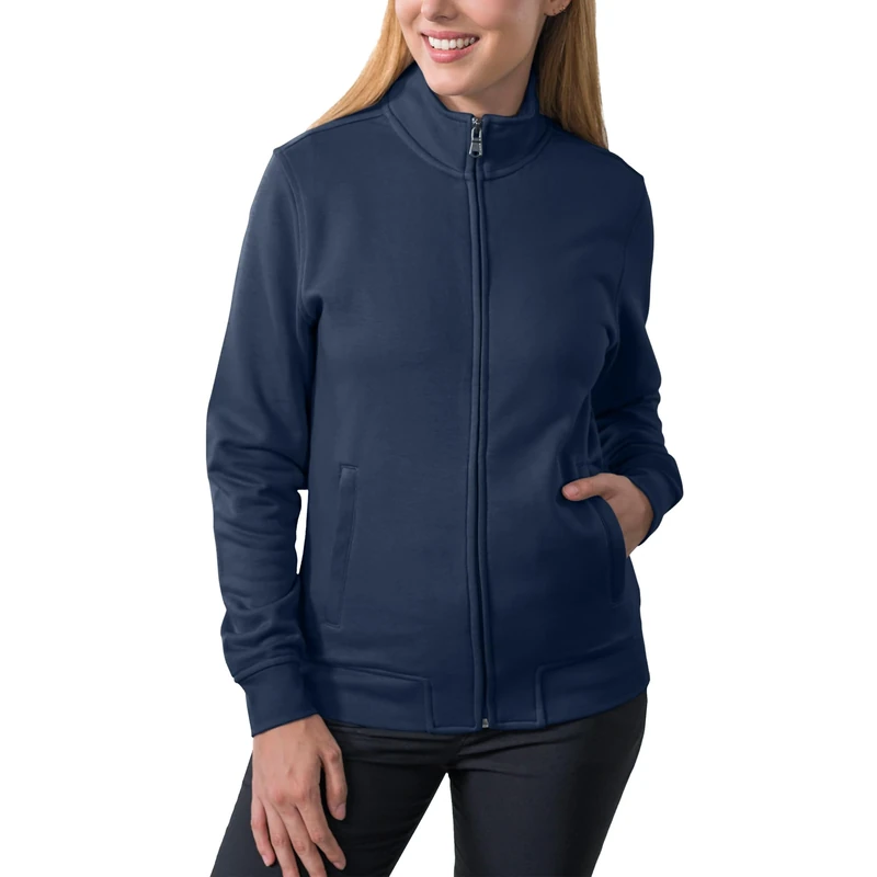 HRM Women's 1002 Hooded Sweatshirt, Navy, L