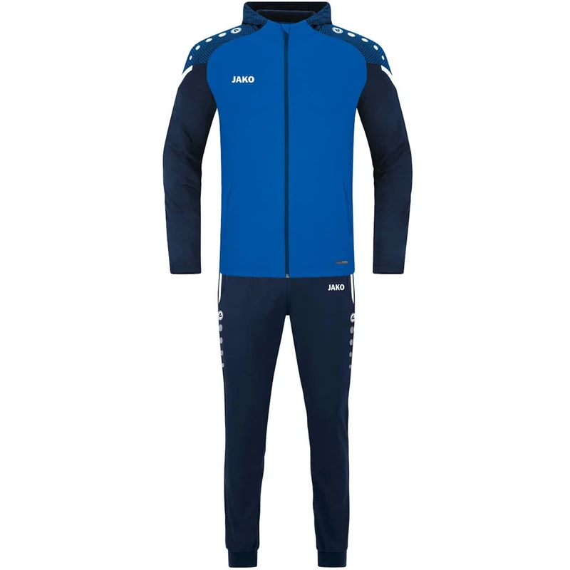 JAKO Men's Performance Tracksuit, Royal/Navy, L - Image 1