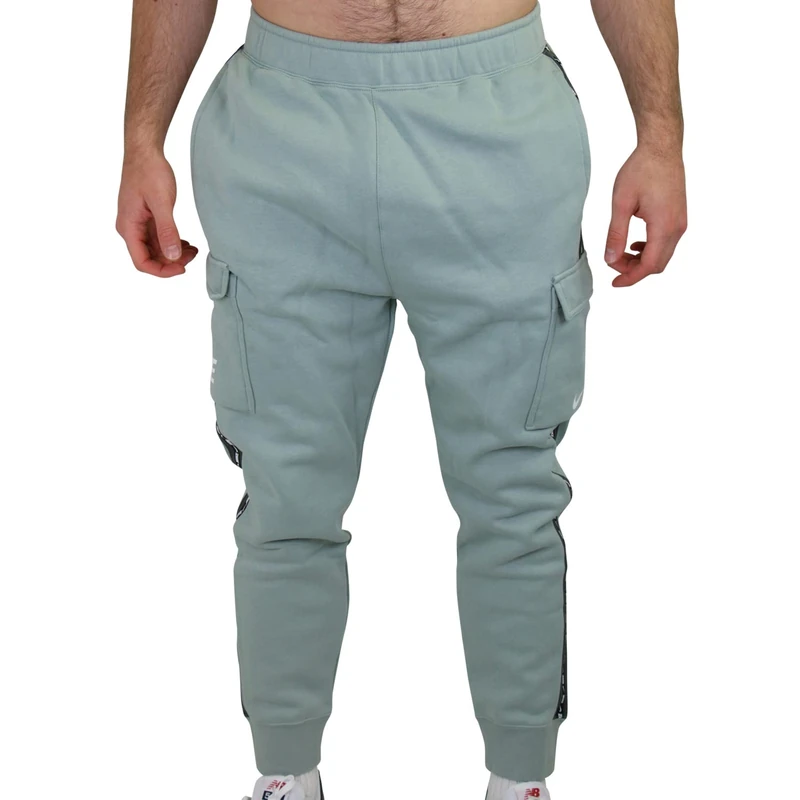 NIKE Repeat FLC Yoga Pants Dusty Sage/Dusty Sage/White XL