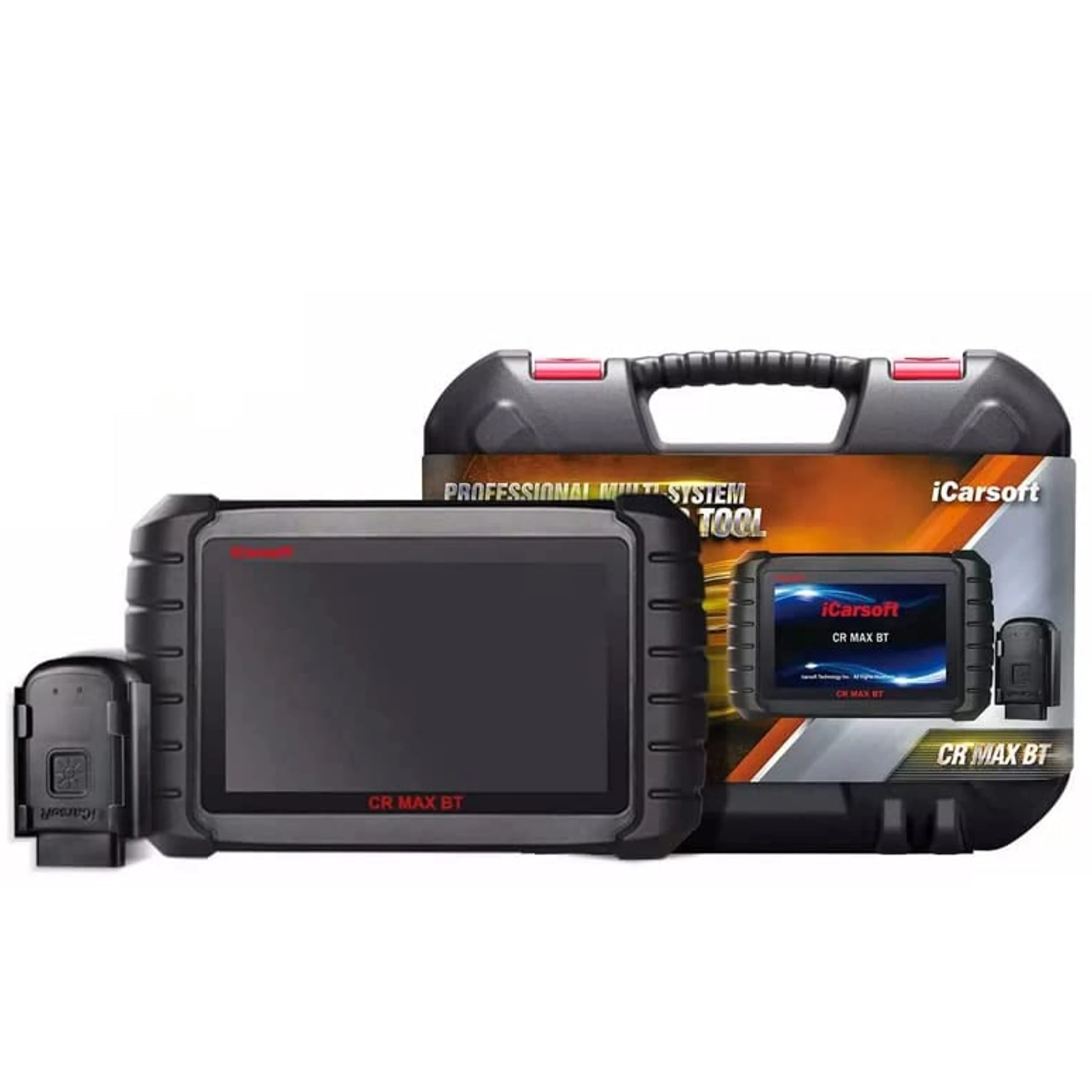 iCarsoft CR Max - Multi-Brand Car Diagnostic Case - Genuine Model with European Guarantee - Reads/Erases Default Settings - Maintenance Reset - Injector Coding - FAP Regeneration