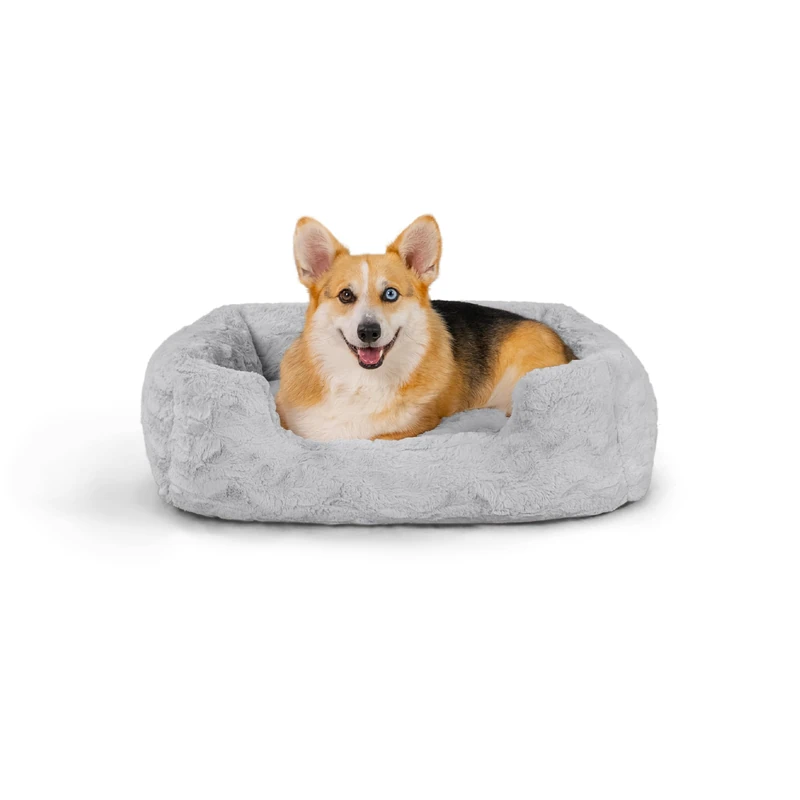 Best Friends by Sheri Soothe & Snooze Dog Bed - Medium Grey