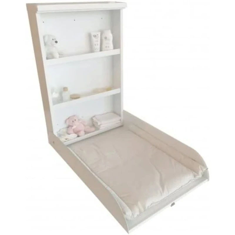 Baby Dan Compatible – Sofie Wall Mounted Changing Tabel – White Metal