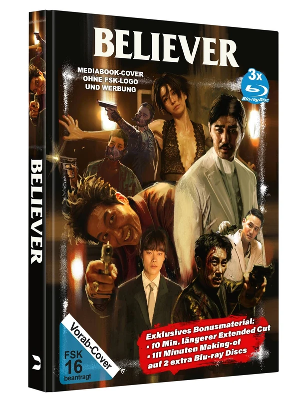Believer - 3-Disc Limited Edition Mediabook (+ Bonus-BR) (Deutsch/OV) [Blu-ray]