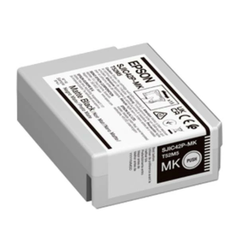 Epson SJIC42P-MK Matte Black Ink - C4000E Series - Image 1