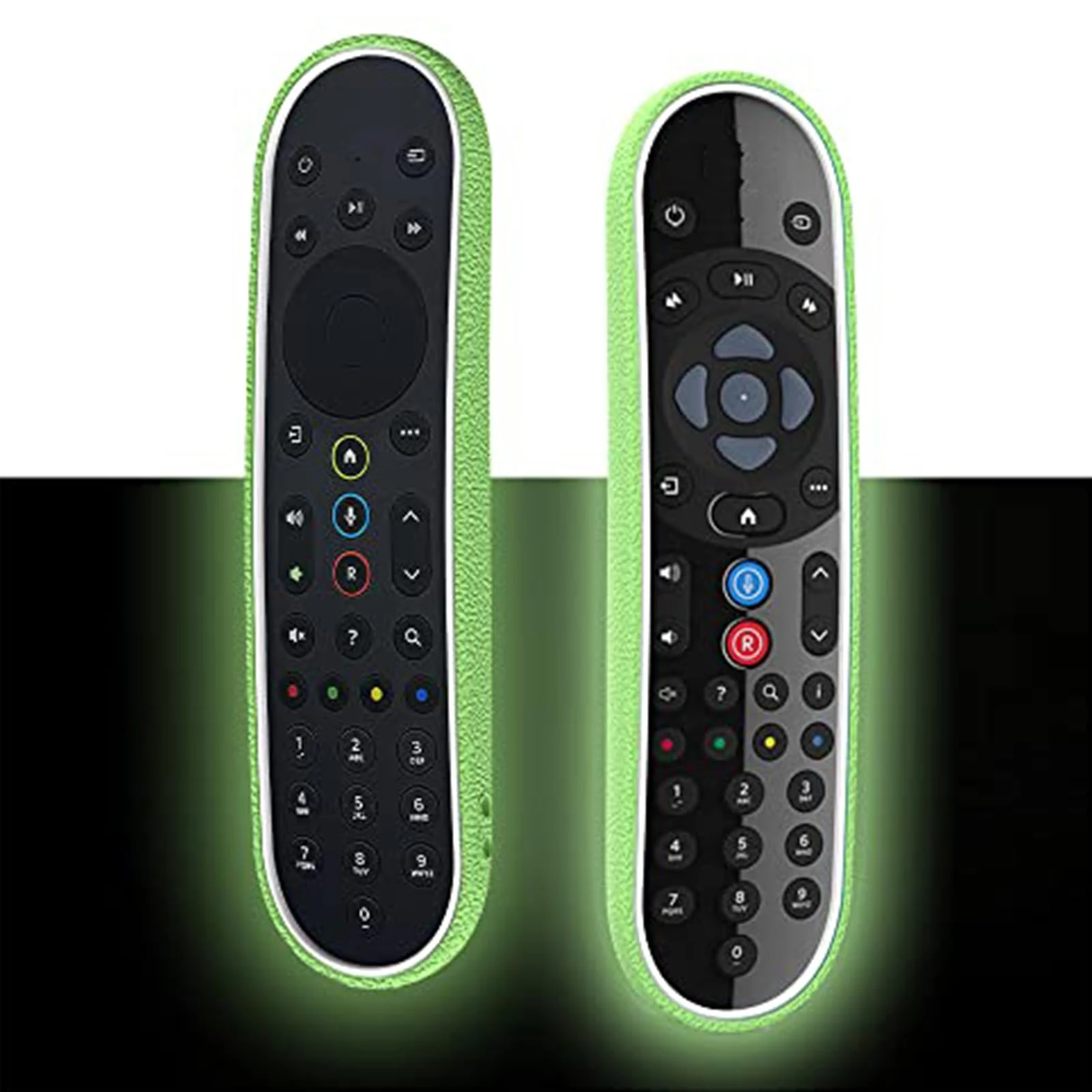 Silicone Case for Sky Q Remote Control EC302/EC202/EC201, Protective Remote Cover for Sky Q Remote Control Smart TV Voice, Shockproof Anti-Scratch Remote Sleeve Cover Color Blocking
