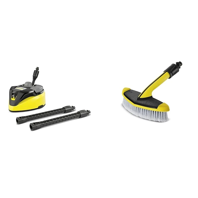Kärcher 2.644-074.0 T7 Plus T-Racer Surface Cleaner & 2643-233.0 Soft Washing Brush - Pressure Washer Accessory - Image 1