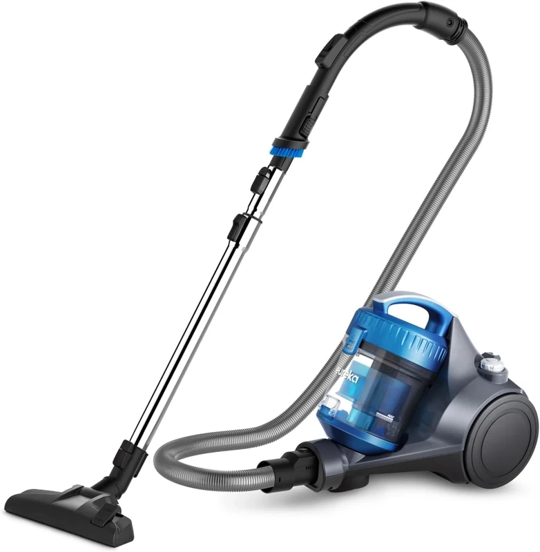 EUREKA Whirlwind NEN110A, Cylinder Vacuum, Blue, 850 W, 2.5 liters, 78 Decibeles EU