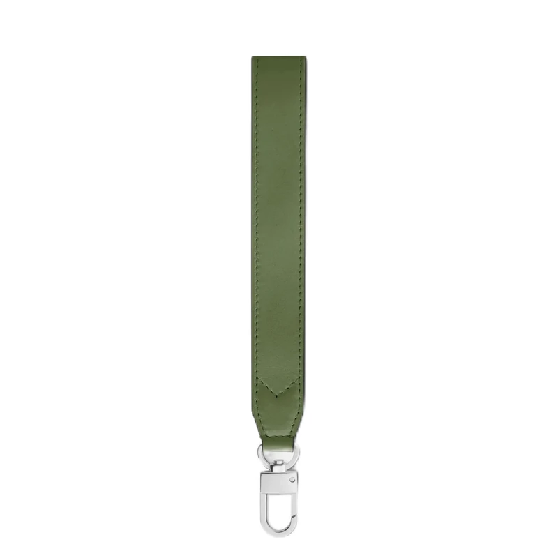 Montblanc Men's Classic Wrist Strap, Green, EU 20, Modern