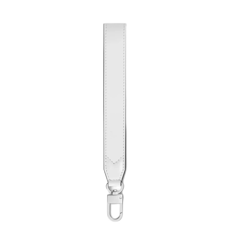 Montblanc Men's Classic Wrist Strap, White, EU 20, Modern