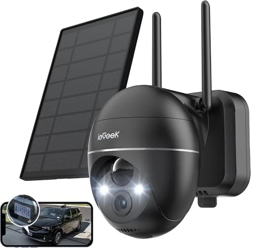 ieGeek Solar Security Camera Outdoor CCTV Camera