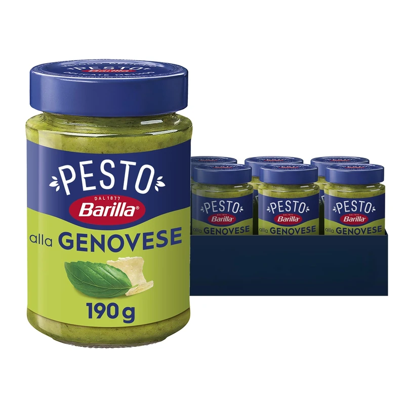 Barilla Pesto alla Genovese - 12 Pack of 190g Jars