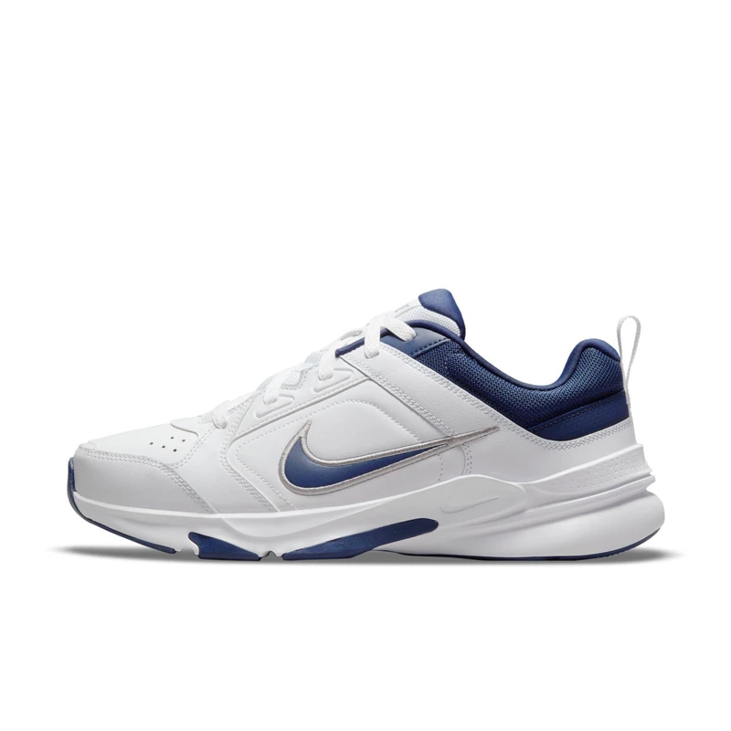 Nike DJ1196-100 Defy All Day Sneaker Adult White/Midnight Navy-Metallic Silver 4