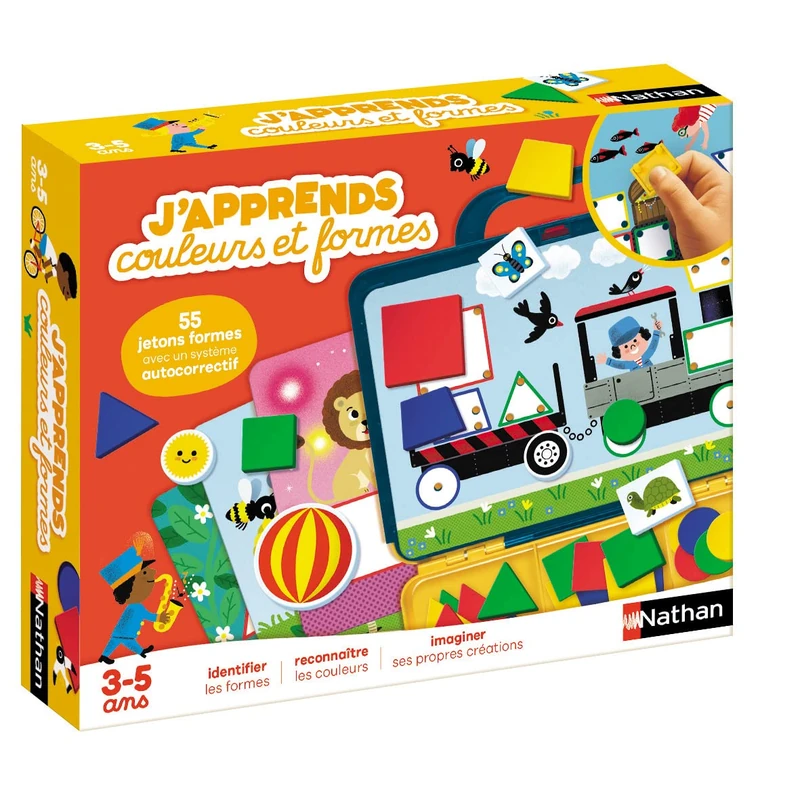 Nathan Learning Games - I Learn Colors And Shapes Case