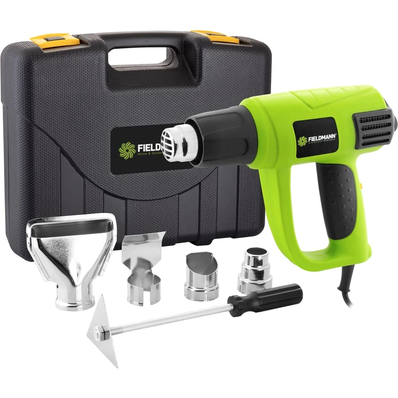 Fieldmann Hot Air Gun with Adapter, 230 V, 2000 W - Image 1