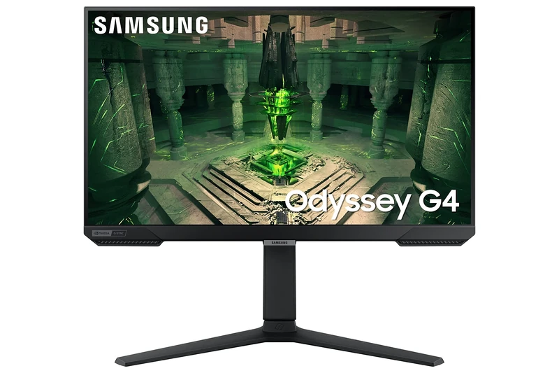 Samsung Odyssey G4B LS25BG400EU Gaming Monitor 25 Inch IPS Panel Full HD Resolution AMD FreeSync Premium G-Sync Compatible 1ms (G/G) Response Time 240Hz Refresh Rate Black