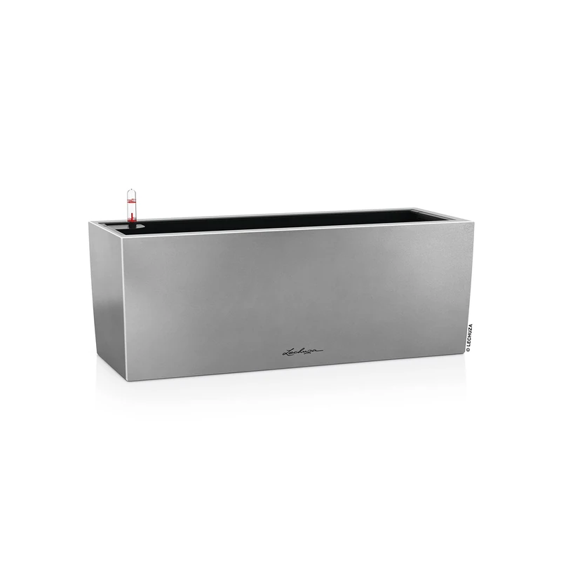 LECHUZA BALCONERA Steel 50 AIS - satin pearl grey