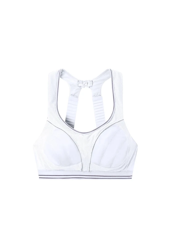Champion Womens Shock Absorber S5044 Ultimate Run Bras, White, 32DD UK