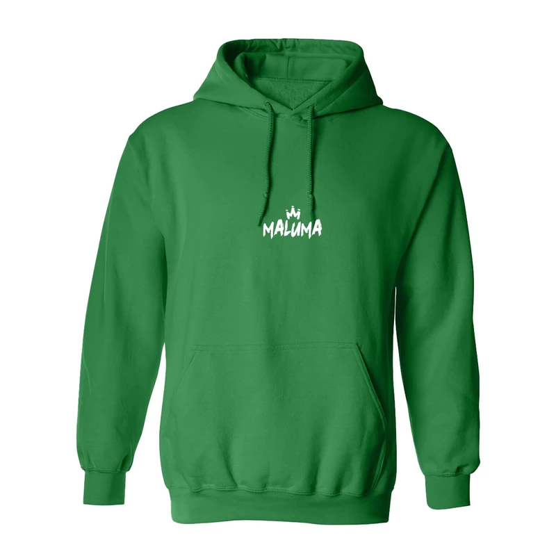 Maluma Unisex's Gildan Green Classic Hoodie Hooded Sweatshirt, XL - Image 1
