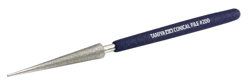 Tamiya 74164 Conical File - Precision Model Building Tool