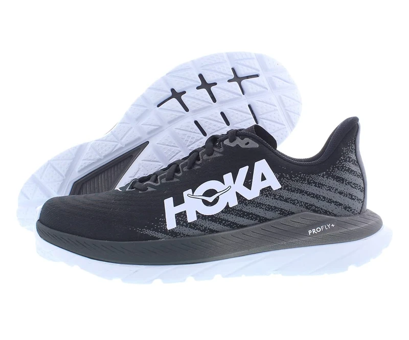 Hoka One One 1127893-BCSTL Mach 5 M Men Black/Castlerock UK 11.5 - Image 1