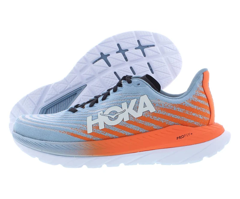 Hoka One One 1127893-MSPBL Mach 5 M Men Mountain Spring/PUFFIN'S Bill UK 9