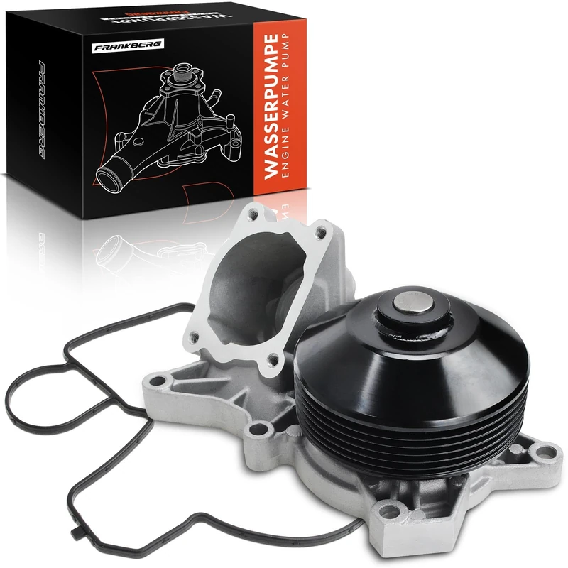 Frankberg Water Pump Coolant Pump Compatible with 1 Series E81 E87 3 Series E90 E93 E92 E91 5 Series E60 E61 X1 E84 X3 E83 2.0L 2004-2015 1151780780731