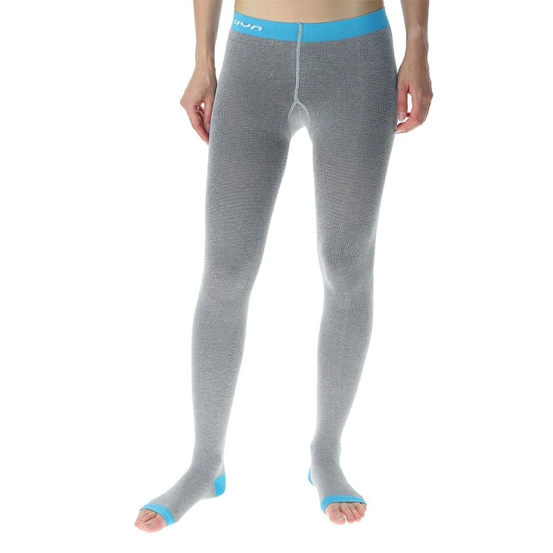 UYN U100311 Recovery Tights Long Leggings Unisex Silver Gray XL