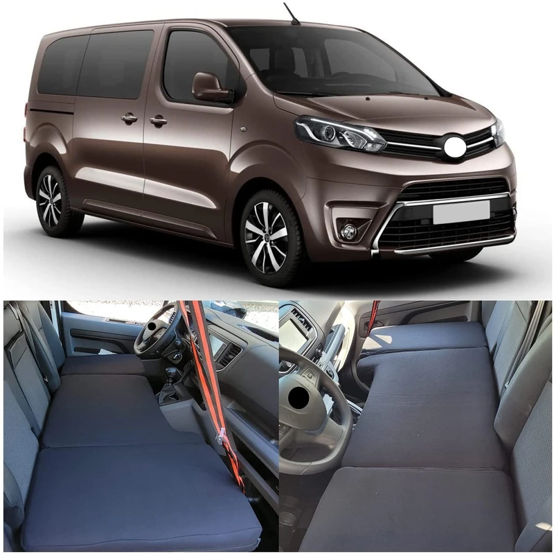 BREMER SITZBEZÜGE Camper Bed Children's Cab Bed Compatible with Vauxhall Vivaro C from 2021 Motorhome Accessories Motorhome Bed Camping Camper Accessories