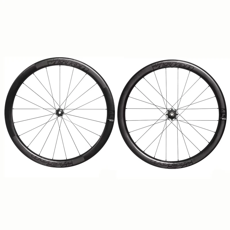 Vision, Wheels Disc Brake Metron 45 SL clincher centerlock tubeless, HG 11v Unisex adult, Black, Unique