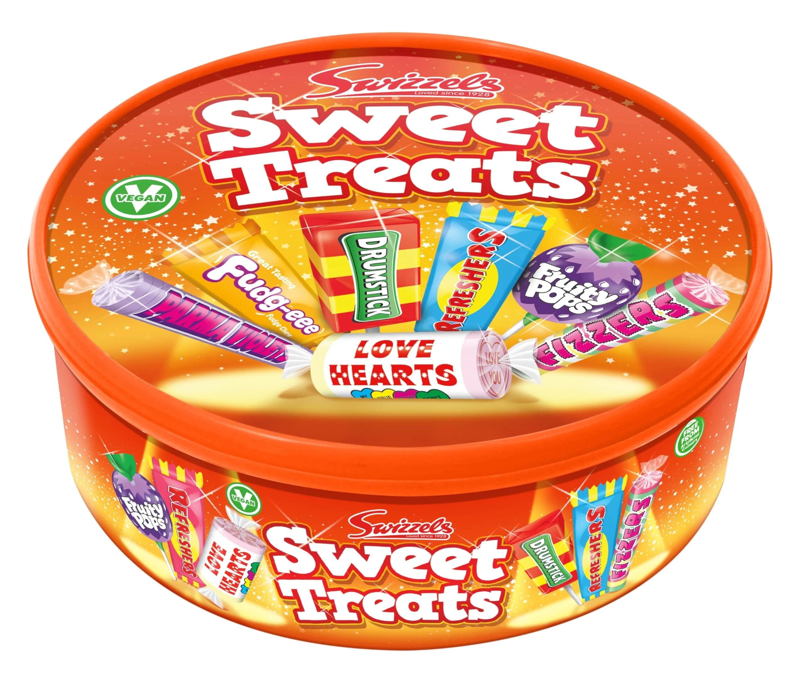 Swizzels Sweet Treats Tub 600g, White
