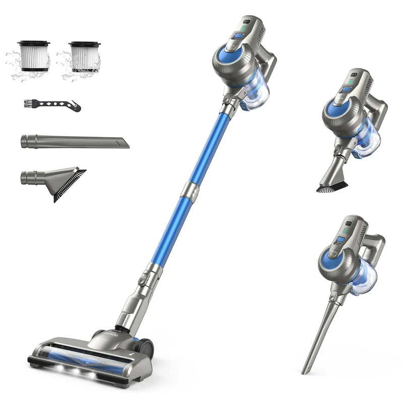 kalado KCV500, Cordless Vacuum Cleaner, Blauw
