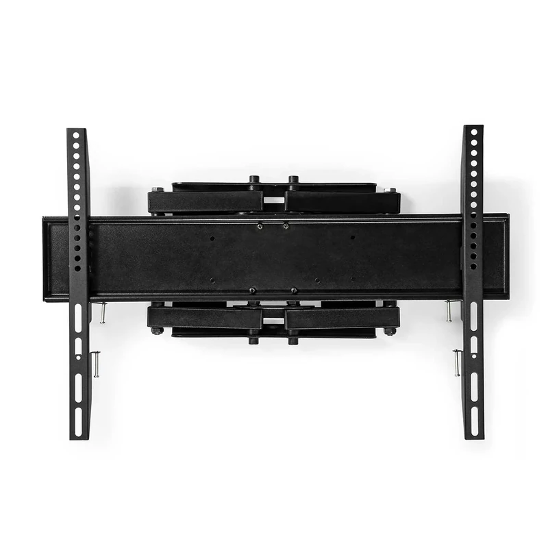 Nedis TVWM3551BK Full Motion TV Wall Mount | 37-80 Inches | Maximum Screen Weight: 35 kg | MinWall Distance: 55 mm | Max Wall Distance: 330 mm | 6 Pivot(s) | Steel | Black