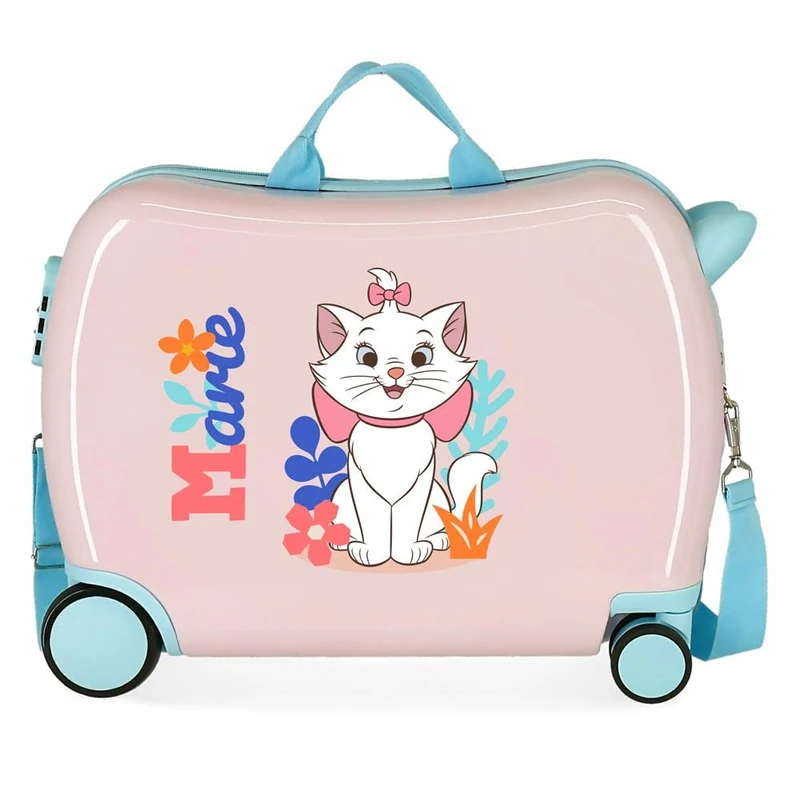 Disney Joumma Bags Classic Hardshell Kids Suitcase with Combination Lock and 4 Wheels is Made of ABS, a Sturdy and Lightweight Material., Aristocats, 50 x 38 x 20 cm, Children's Suitcase 50