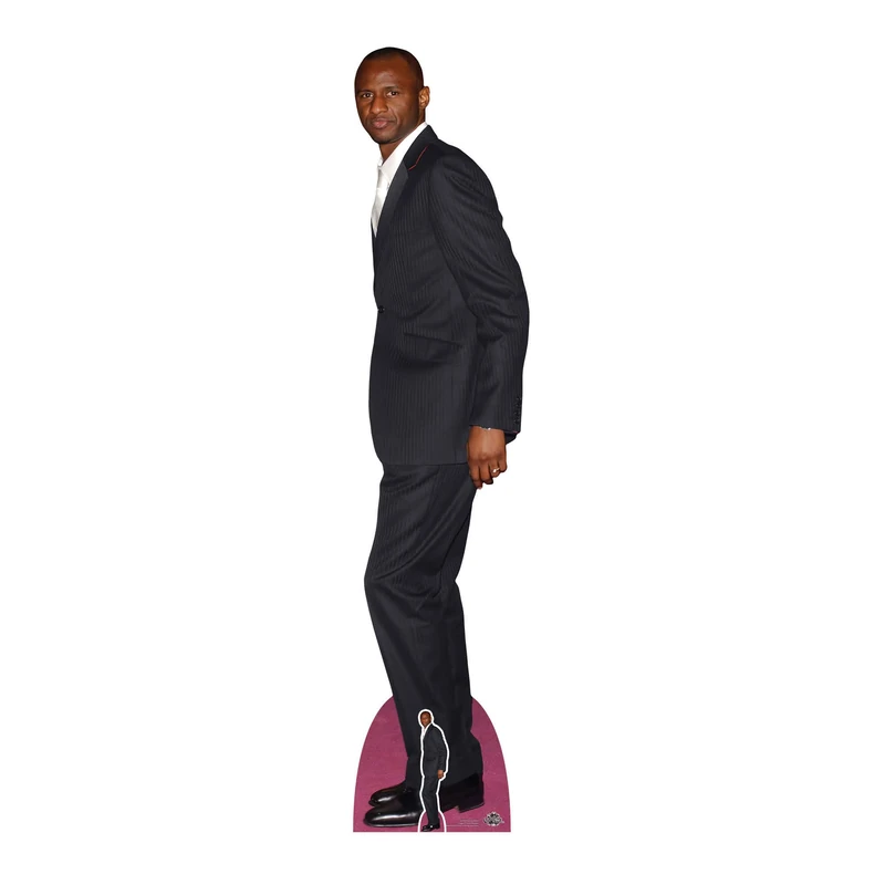 CS965 Star Cutouts Patrick Vieira Lifesize Cardboard Cutout with Mini – 193cm Football Manager Standee Party Decoration & Fan Display - Image 1