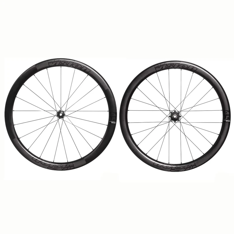 Vision Metron Db, Disc Brake Wheels 45 SL clincher centerlock tubeless, XDR Unisex Adult, Black, Unique
