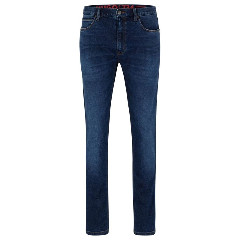HUGO Men's 734 Jeans Trousers, Medium Blue429, 30 W/34 L