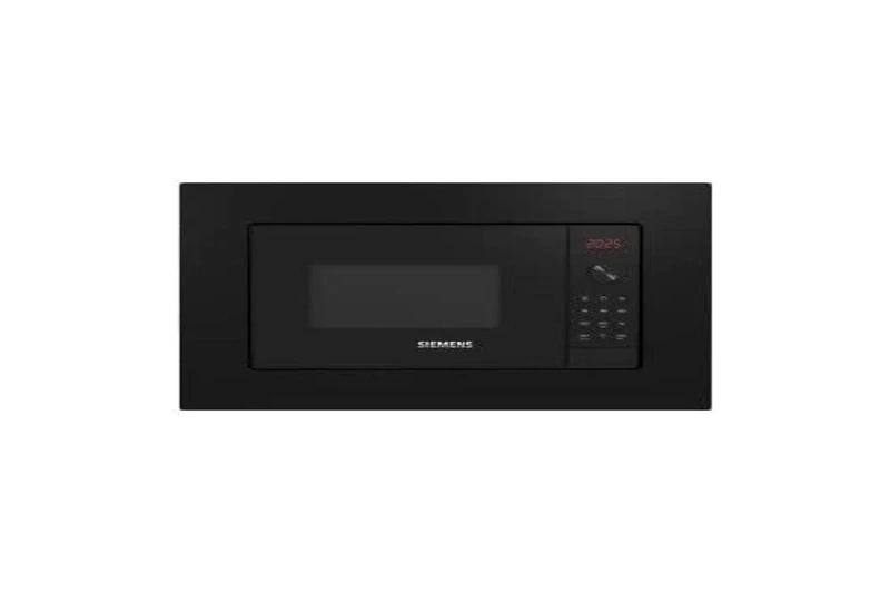 Siemens BE623LMB3 – Microwave, Electronic, Plug-in with Frame, 38 cm, 20 L, 5 F, HumidClean, Left Side Ap, Electronic, LED, 8 Prog. Auto, Turntable 27 cm, with Grill, Black