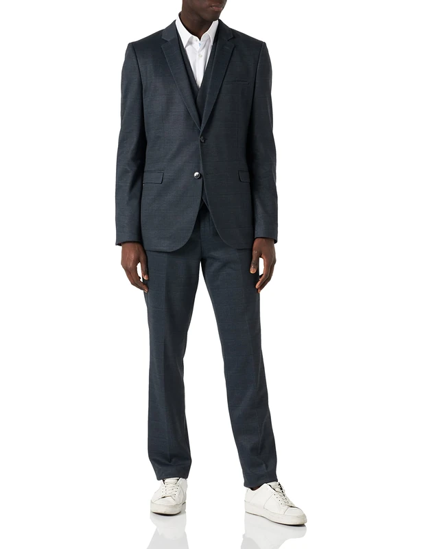 HUGO Men's Arti/Hesten231V1J Suit, Dark Grey21, 21