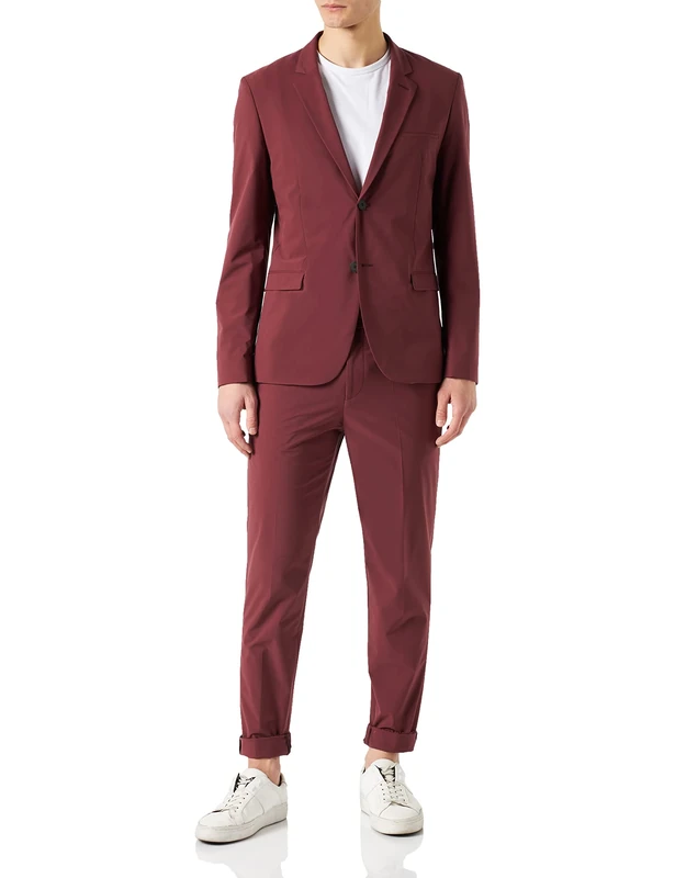 HUGO Men's Away/Hu-go223j Suit, Dark Brown204, 42