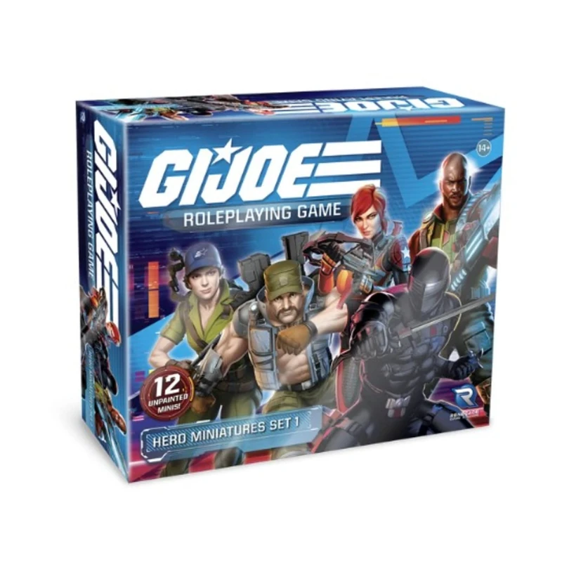 G.I. JOE Roleplaying Game Hero Miniatures Set 1