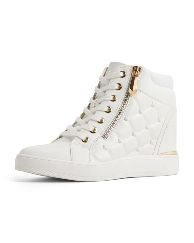 ALDO Women's Ailannah Sneaker, Other White, 6 UK