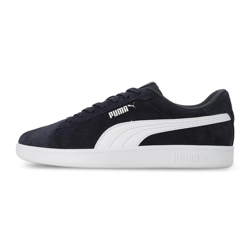 Puma Unisex Adults Smash 3.0 Sneakers, Parisian Night-Puma White-Puma Silver, 4 UK