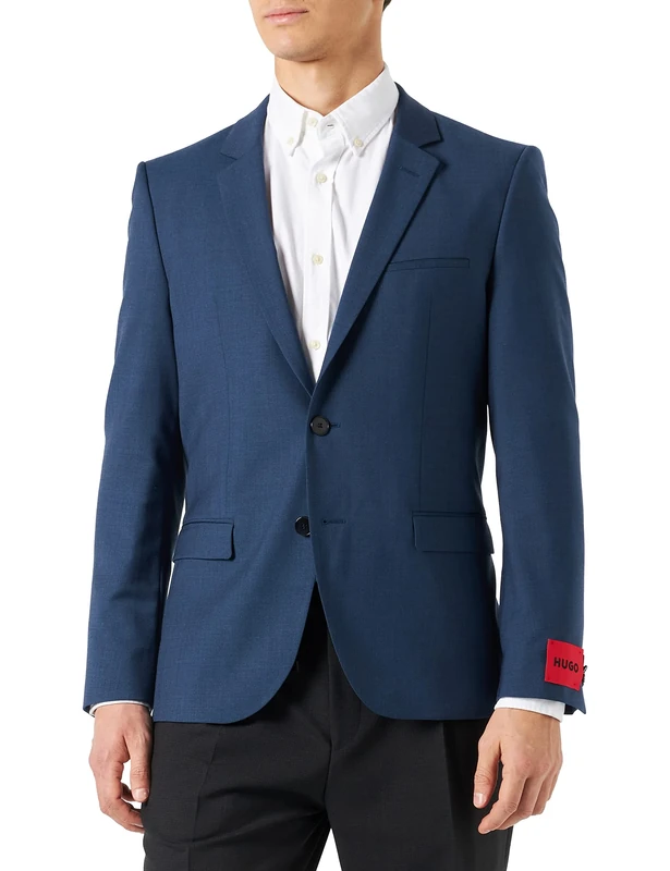 HUGO Men's Arti231x Jacket, Dark Blue404, 102 cm