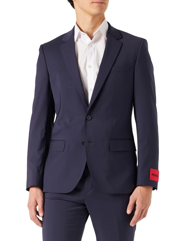 HUGO Men's Henry231x Jacket, Dark Purple509, 102 cm