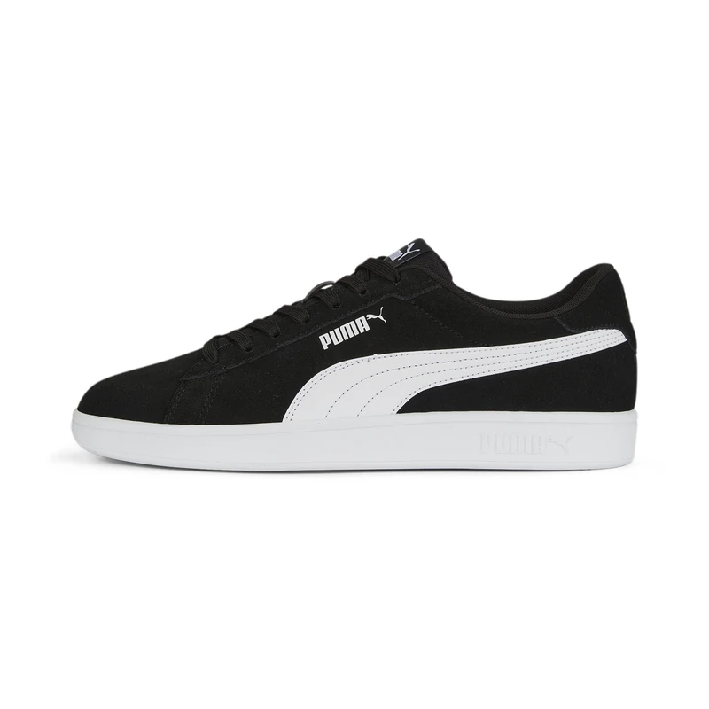 PUMA Mens Smash 3.0 Sneaker, Puma Black Puma White, 9.5 UK