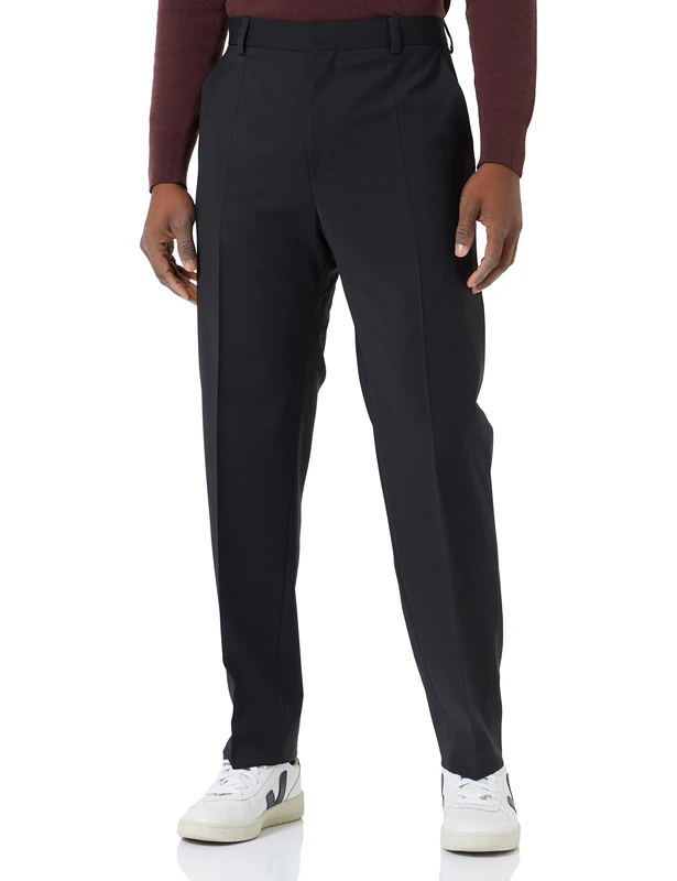 HUGO Men's Teagan231X Trousers, Black1, 102