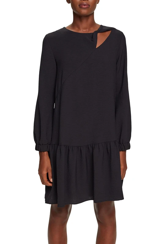 ESPRIT Women's 102EE1E319 Dress, 001/Black, 36