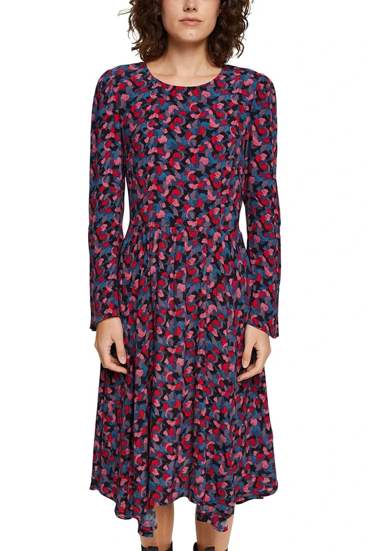 ESPRIT Women's 122EE1E308 Dress, 673/PINK 4, 32