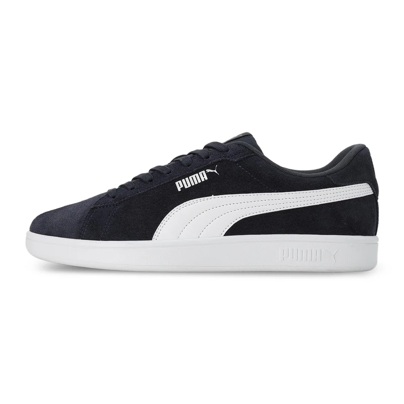 PUMA Mens Smash 3.0 Sneaker, Parisian Night Puma White Puma Silver, 7 UK