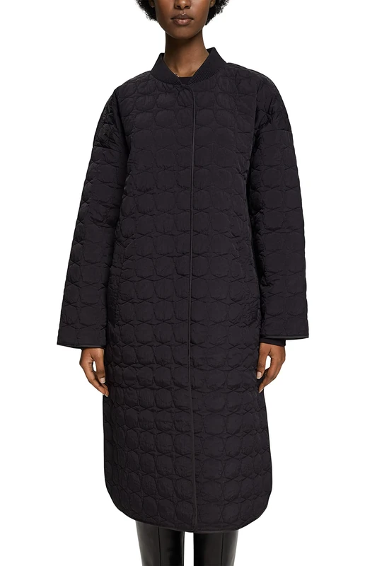 ESPRIT Women's 122ee1g309 Jacket, 001/Black, 12